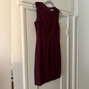 Burgundy Trina Turk Sheath Dress, size 6